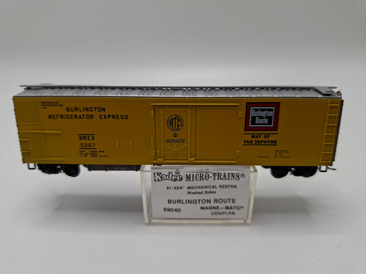 Micro Trains 69040 Brex Kühlwagen Stahl 51 Fuss OVP (E US34)