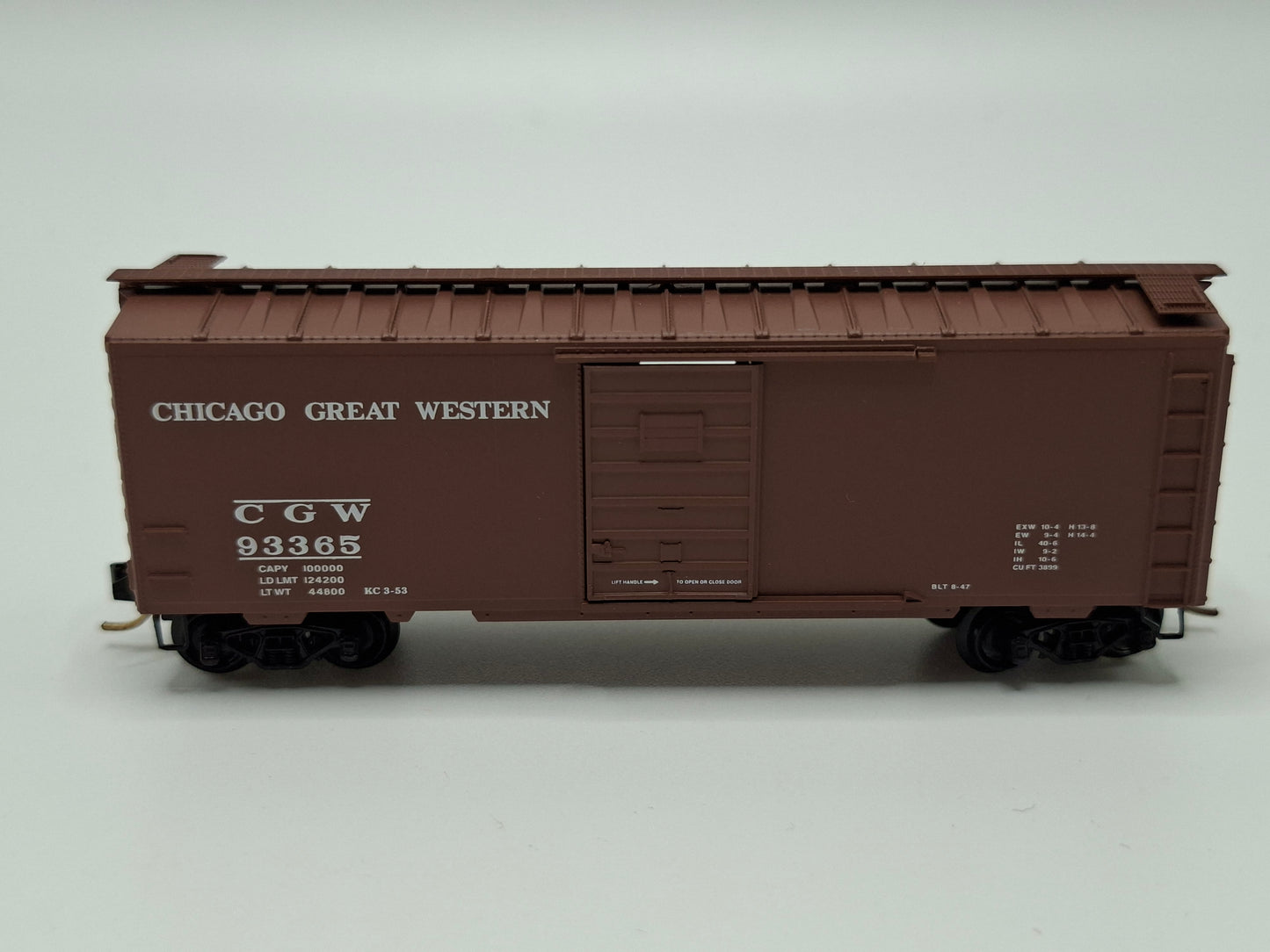 Micro Trains 20466 CGW Güterwagen 40 Fuss OVP (E US74)