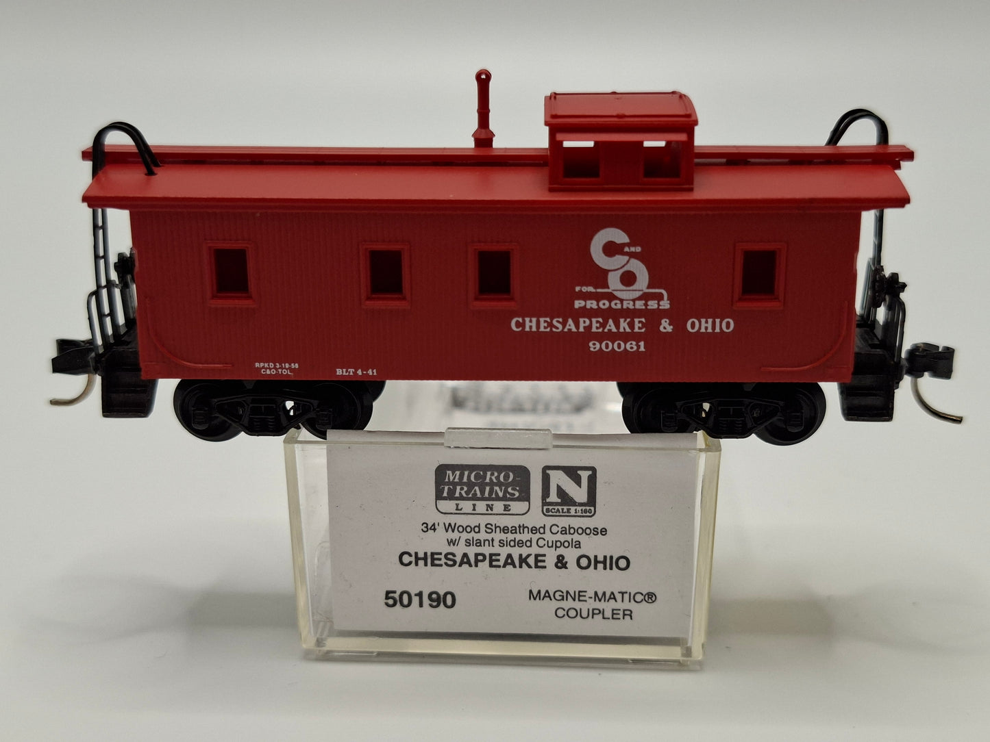 Micro Trains 50190 C&O Güterschlusswagen Holz OVP (E US53)