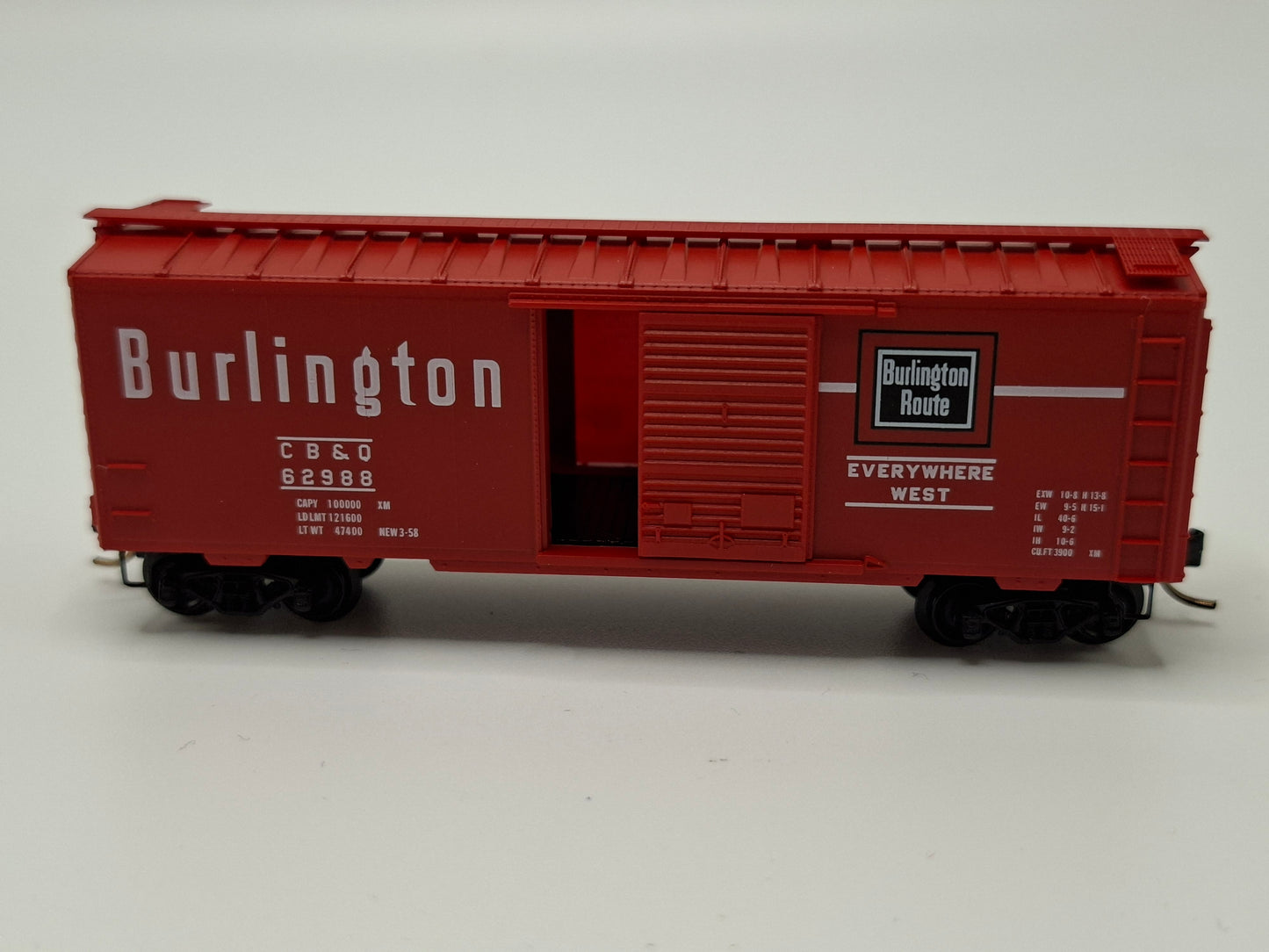 Micro Trains 20170 CB&Q Güterwagen 40 Fuss OVP (E US31)