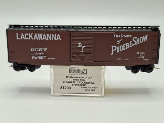 Micro Trains 31230 DL&W Güterwagen Stahl 50 Fuss OVP (E US81)
