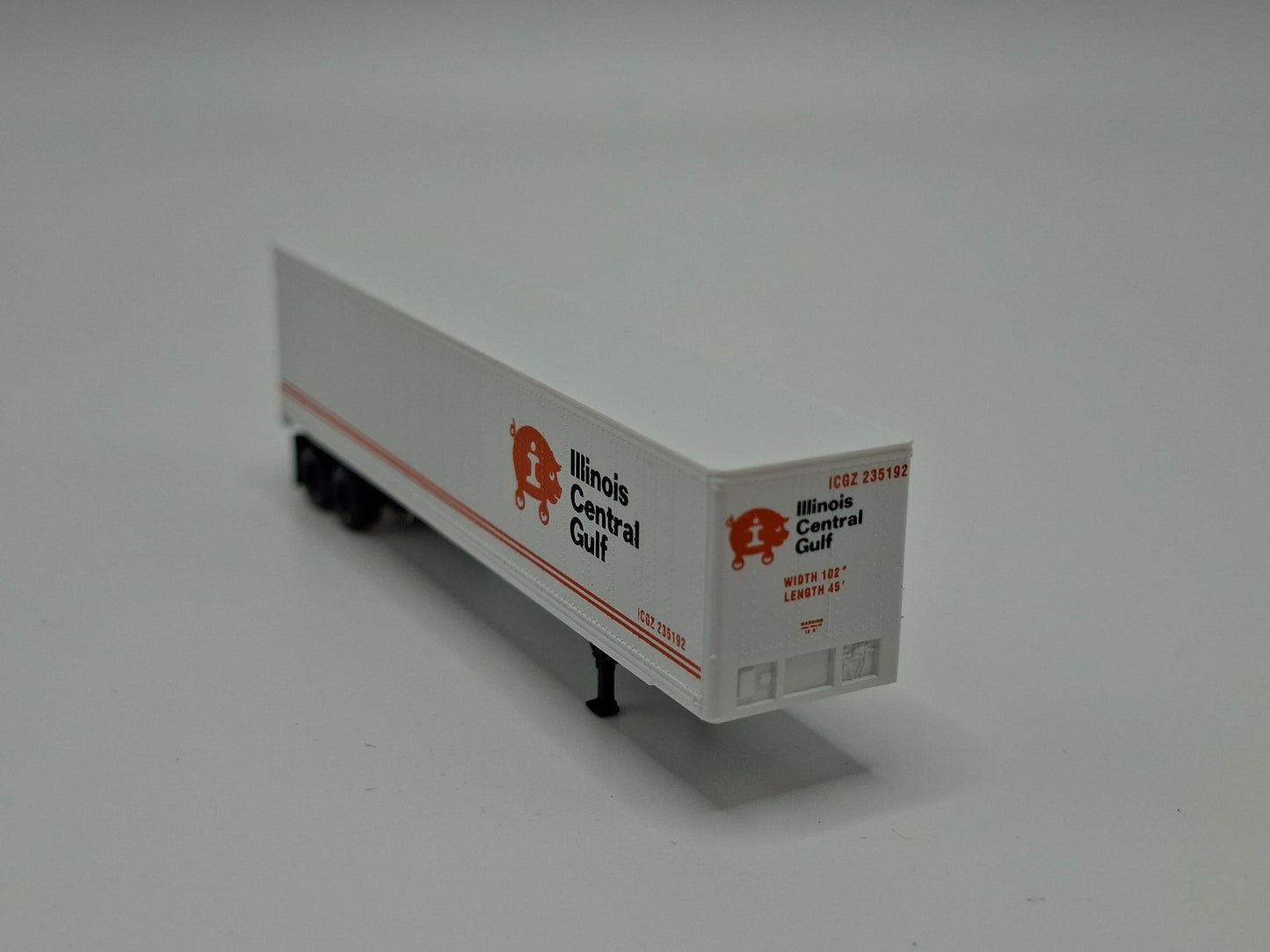 Micro Trains 67090 ICGZ Trailer 45 Fuss OVP (E US140)