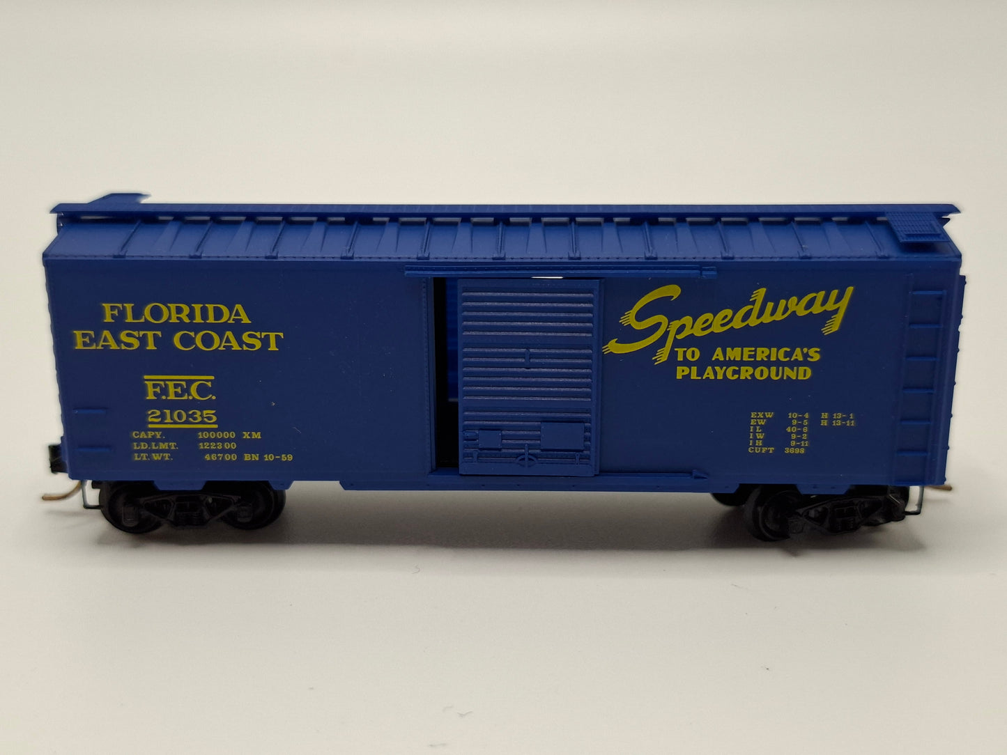 Micro Trains 20096 FEC Güterwagen 40 Fuss "Speedway" OVP (E US88)