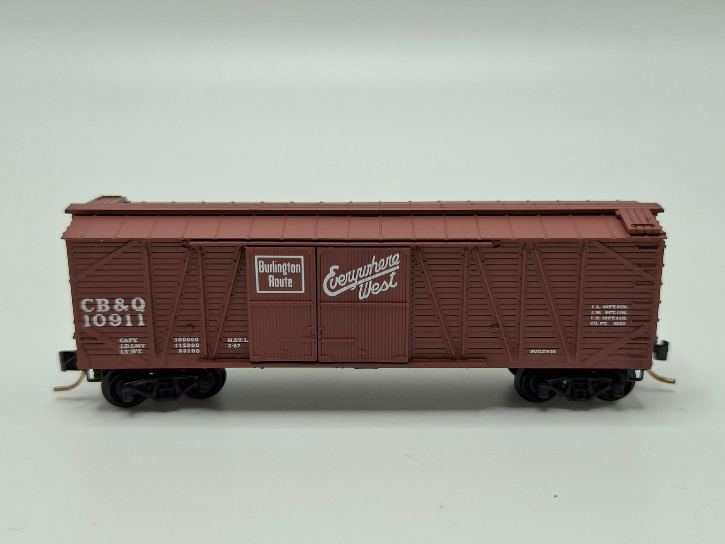Micro Trains 29060 CB&Q Güterwagen Holz 40 Fuss OVP (E US61)