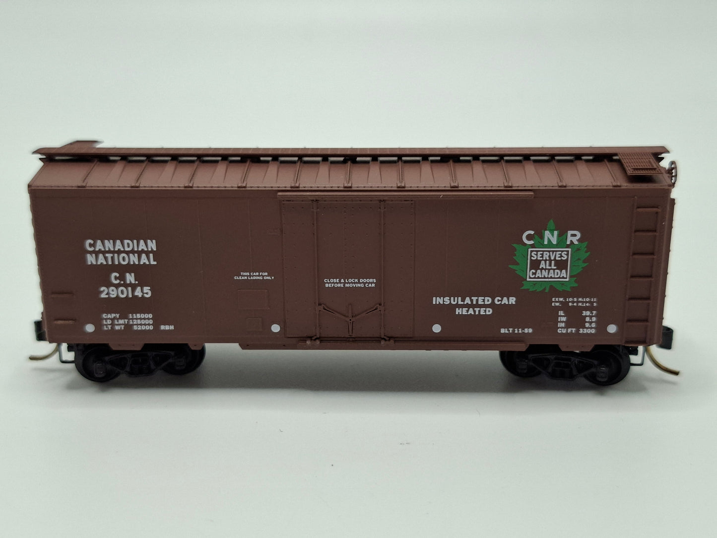 Micro Trains 21120 CN Güterwagen Stahl 40 Fuss OVP (E US41)