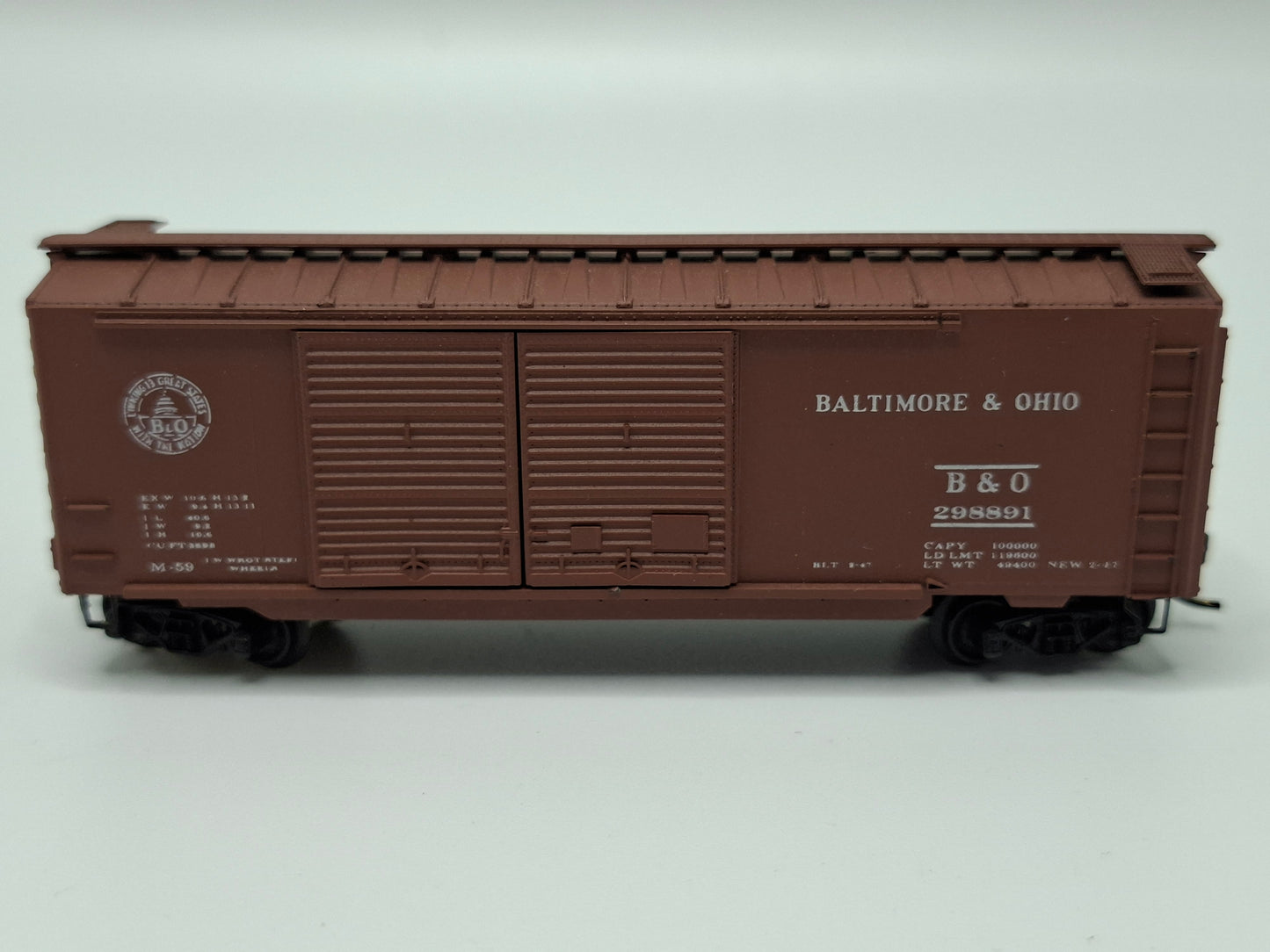 Micro Trains 23157 B&O Güterwagen 40 Fuss (E US12)