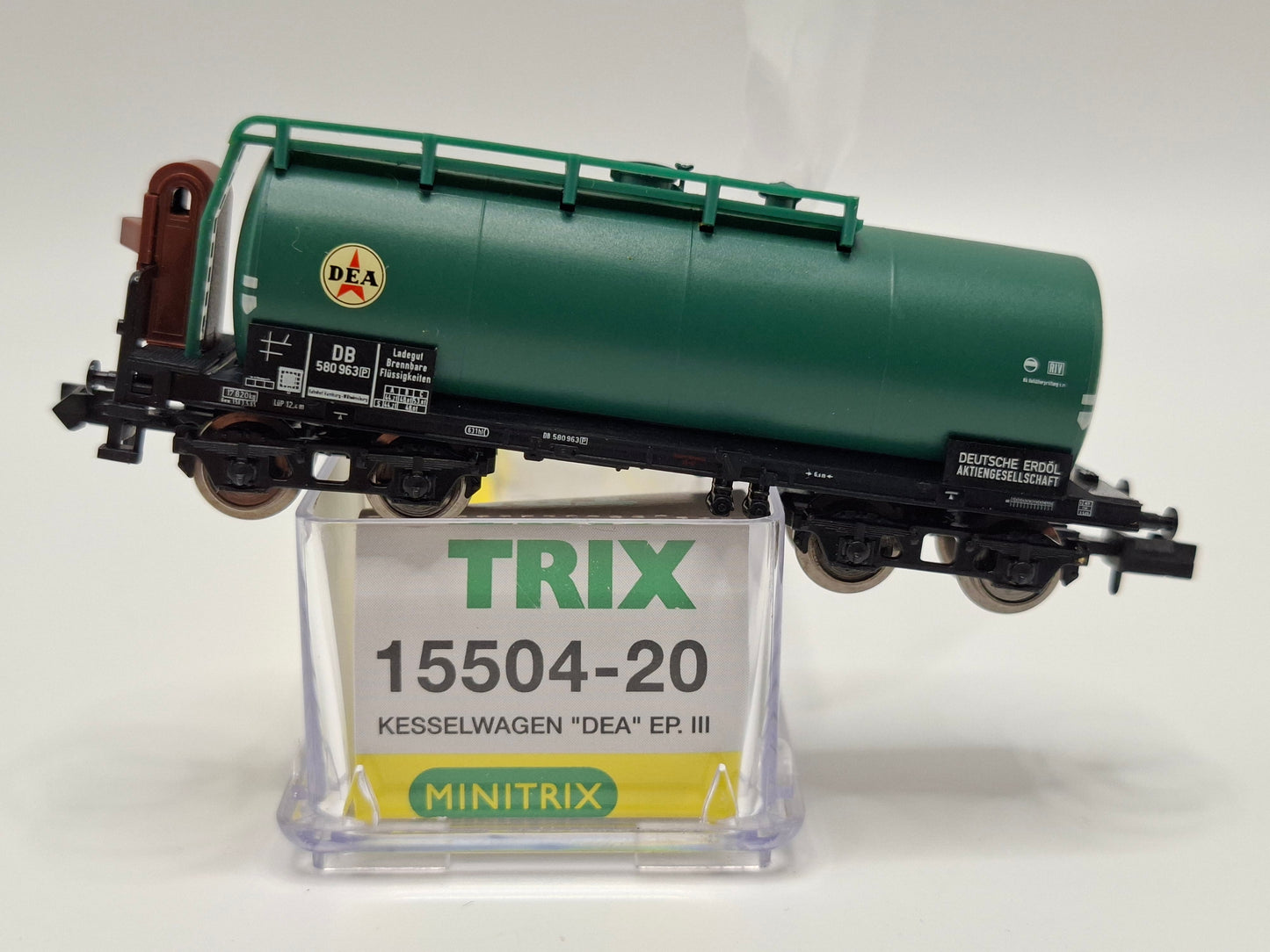 Minitrix 15504-20 DB Kesselwagen grün "DEA" OVP (OG4)