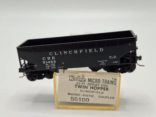 Micro Trains 55100 CRR offener Güterwagen OVP (E US37)