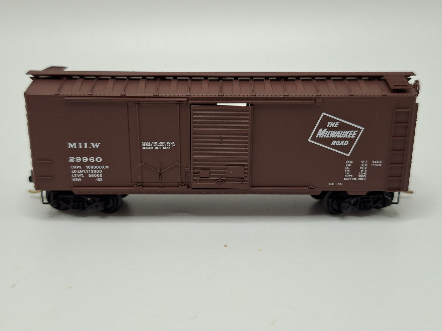 Micro Trains 22180 MILW Güterwagen 40 Fuss Stahl OVP (E US154)