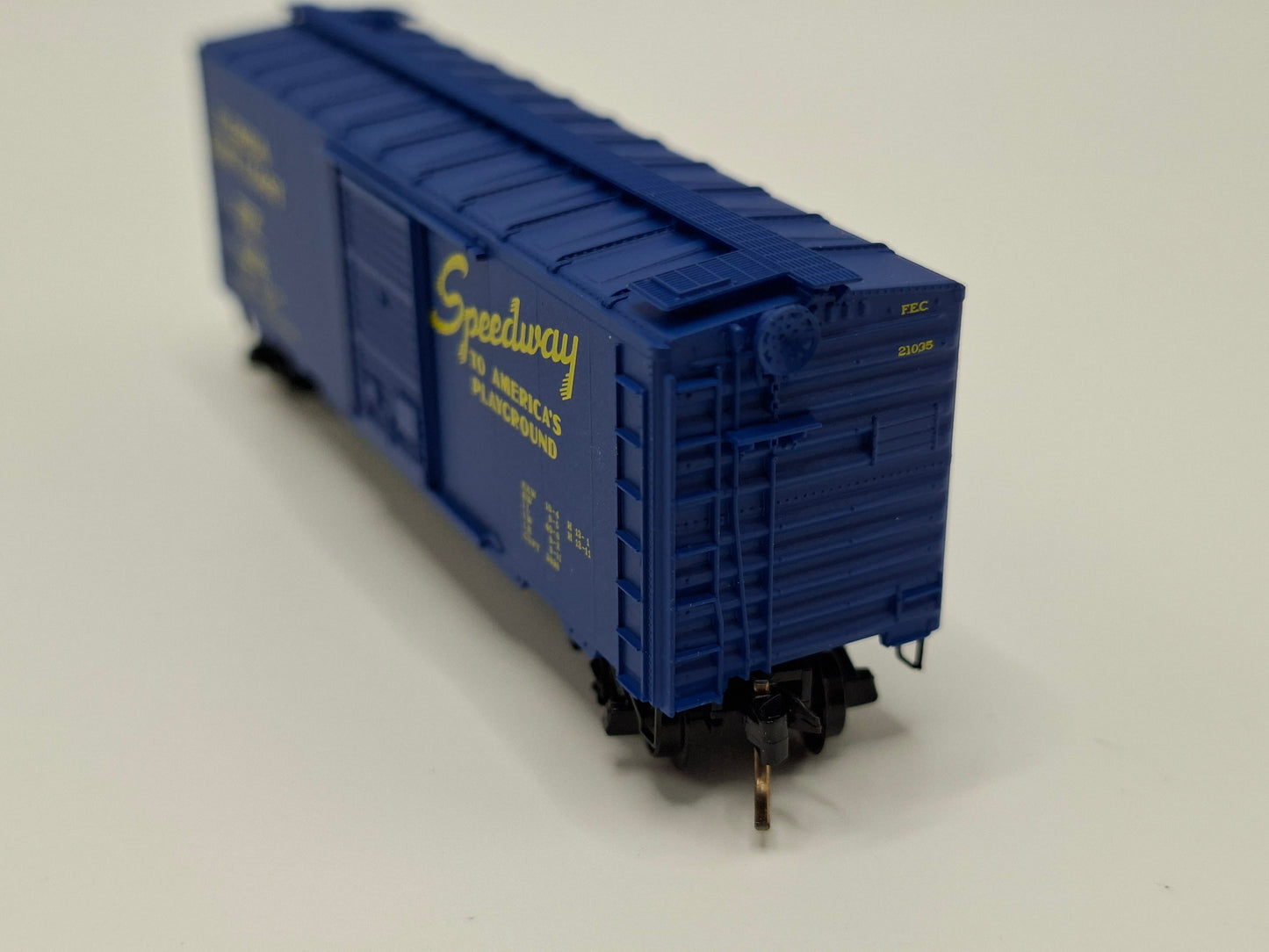 Micro Trains 20096 FEC Güterwagen 40 Fuss "Speedway" OVP (E US88)