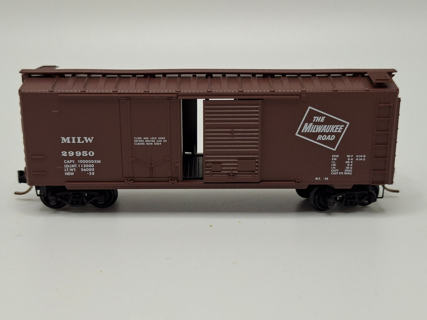 Micro Trains 22180 MILW Güterwagen 40 Fuss Stahl OVP (E US153)