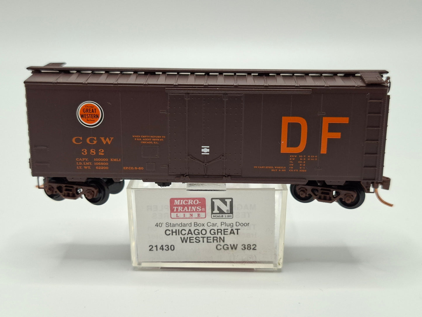 Micro Trains 21430 CGW Güterwagen 40 Fuss OVP (E US72)