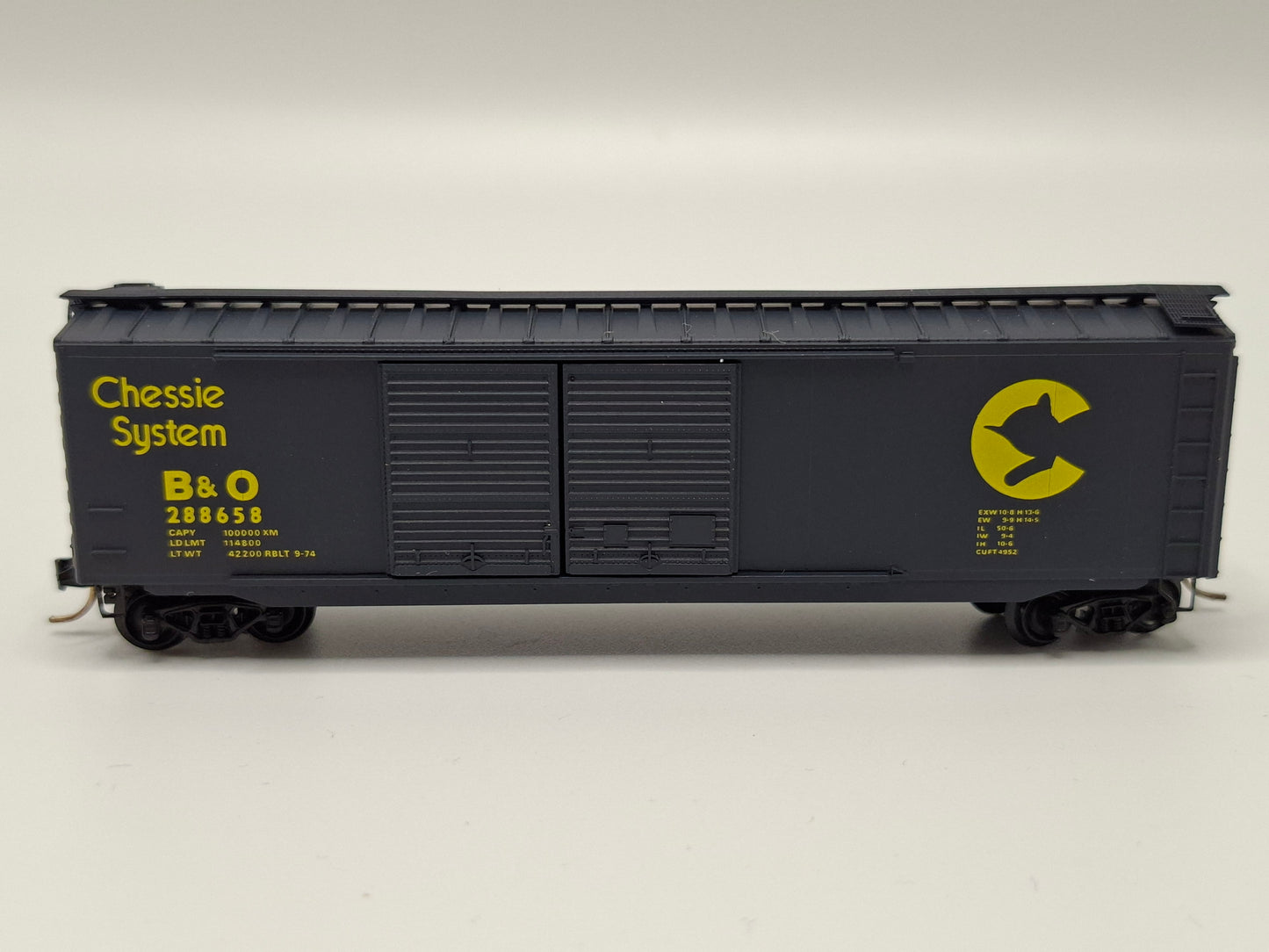 Micro Trains 34010 B&O Güterwagen Stahl 50 Fuss OVP (E US11)