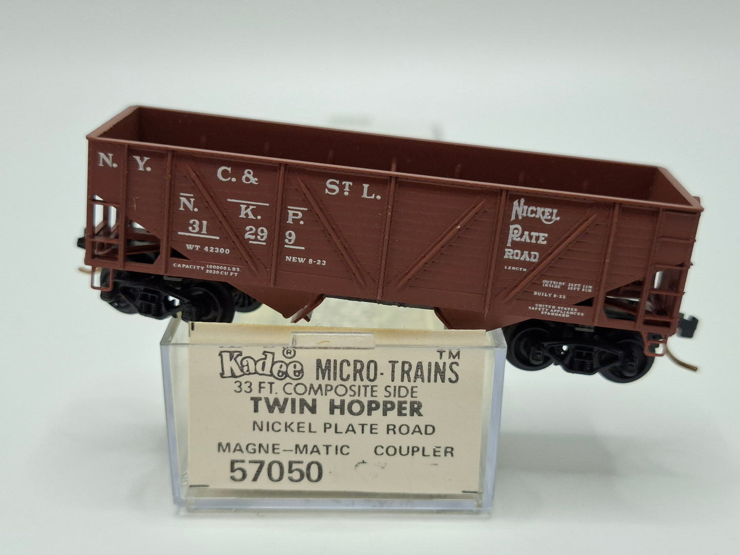 Micro Trains 57050 NKP offener Schüttgutwagen OVP (E US173)