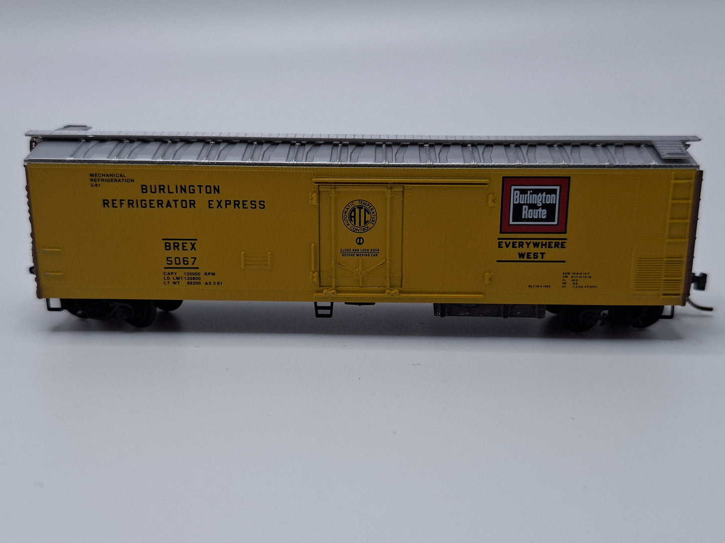 Micro Trains 69040 Brex Kühlwagen Stahl 51 Fuss OVP (E US34)