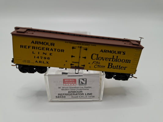 Micro Trains 58550 ARLX Kühlwagen Holz 36 Fuss OVP (E US8)