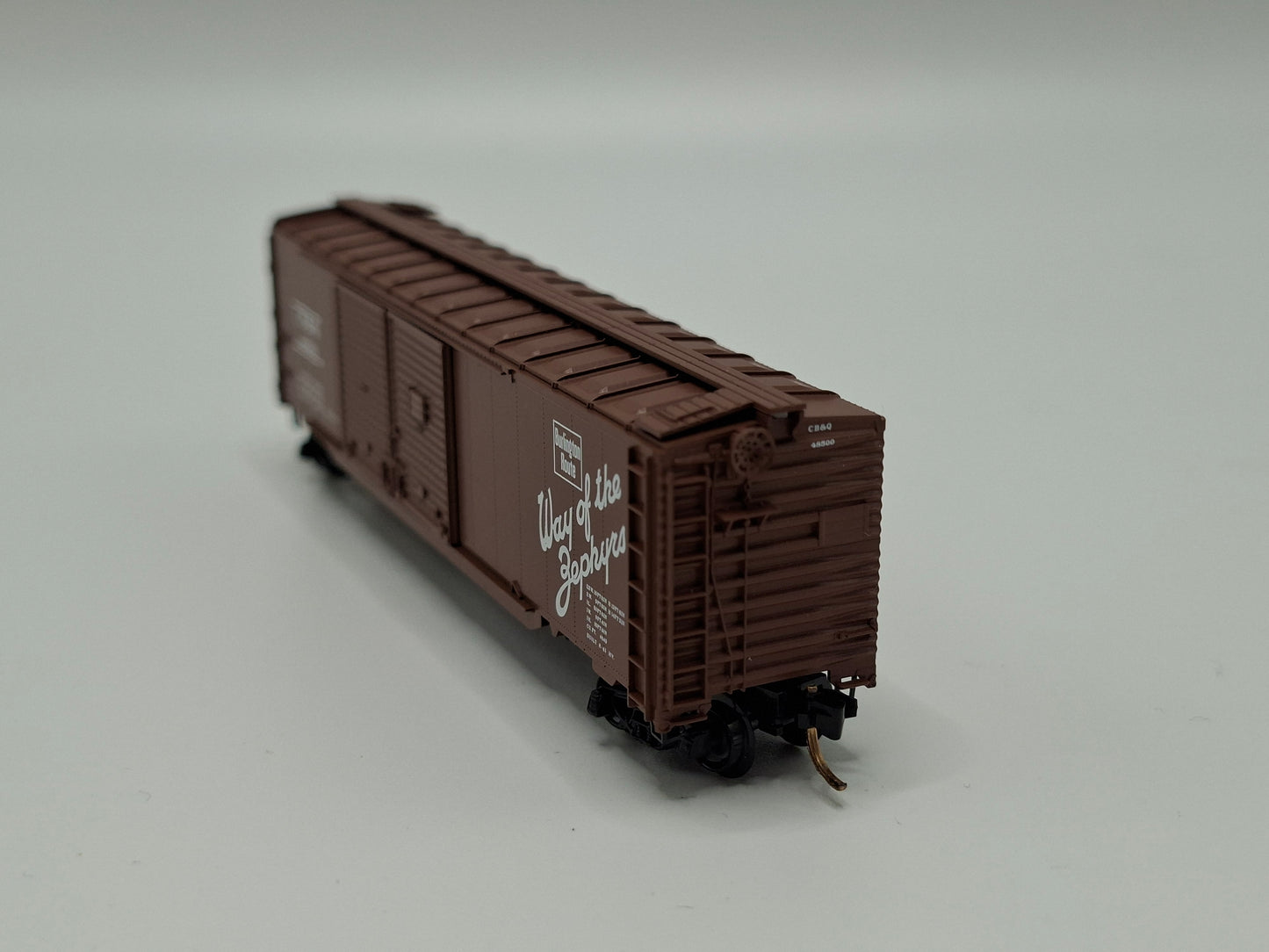 Micro Trains 78090 CB&Q Güterwagen Stahl 50 Fuss OVP (E US66)