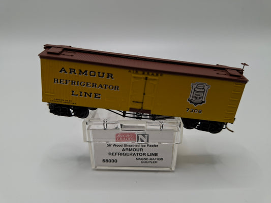 Micro Trains 58030 ARL Kühlwagen 36 Fuss OVP (E US7)