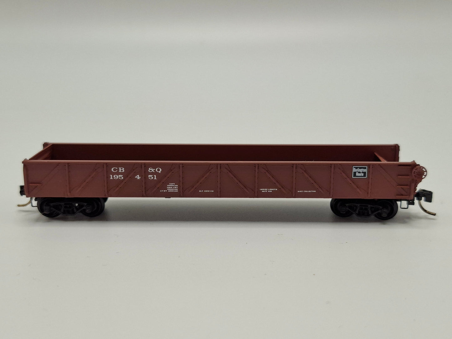 Micro Trains 60020 CB&Q Hochbordwagen 50 Fuss OVP (E US65)