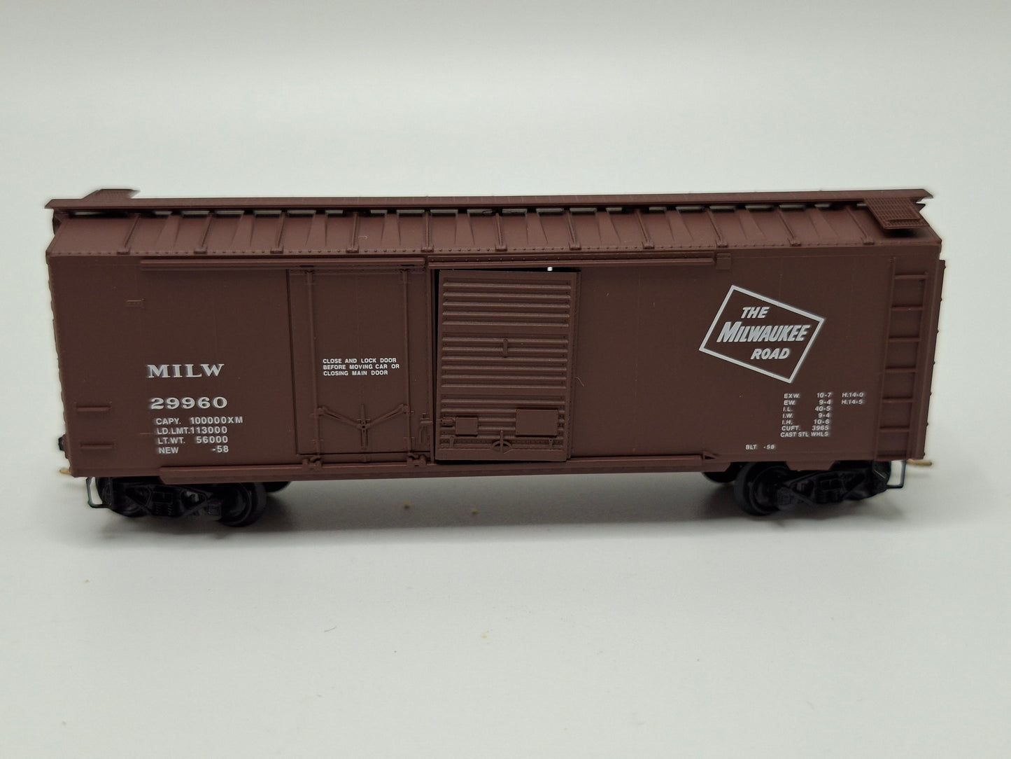 Micro Trains 22180 MILW Güterwagen 40 Fuss Stahl OVP (E US154)