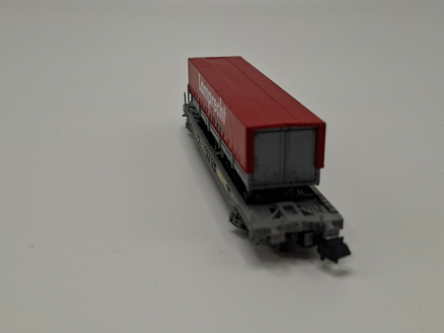 Staiber / Roco 25148-2 Hupac Pocket Wagon, with "Lamprecht Transport" trailer (MGN13)