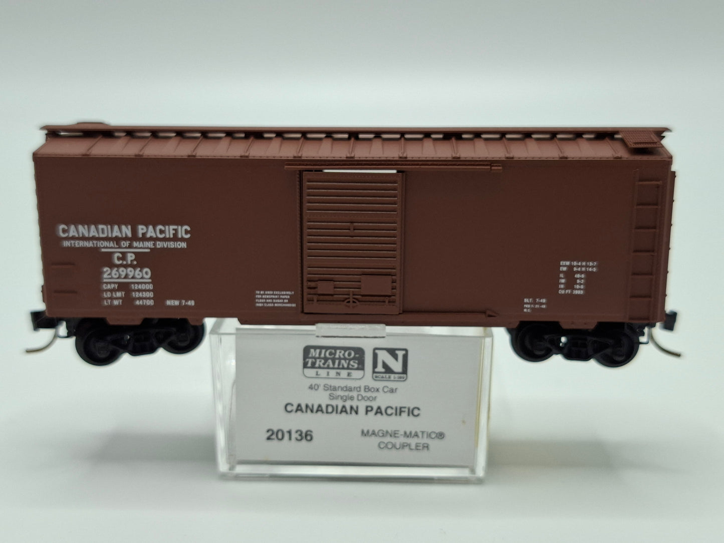 Micro Trains 20136 CP Güterwagen 40 Fuss OVP (E US50)