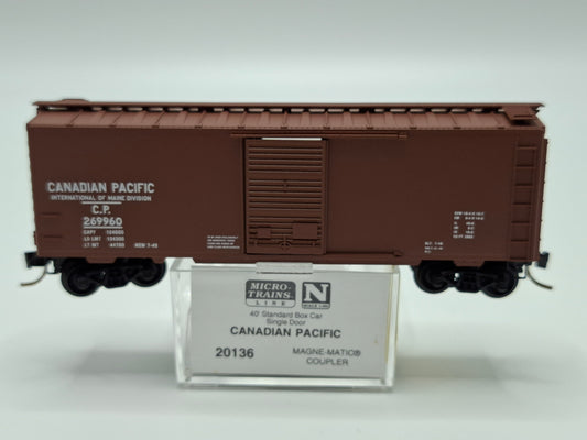 Micro Trains 20136 CP Güterwagen 40 Fuss OVP (E US50)