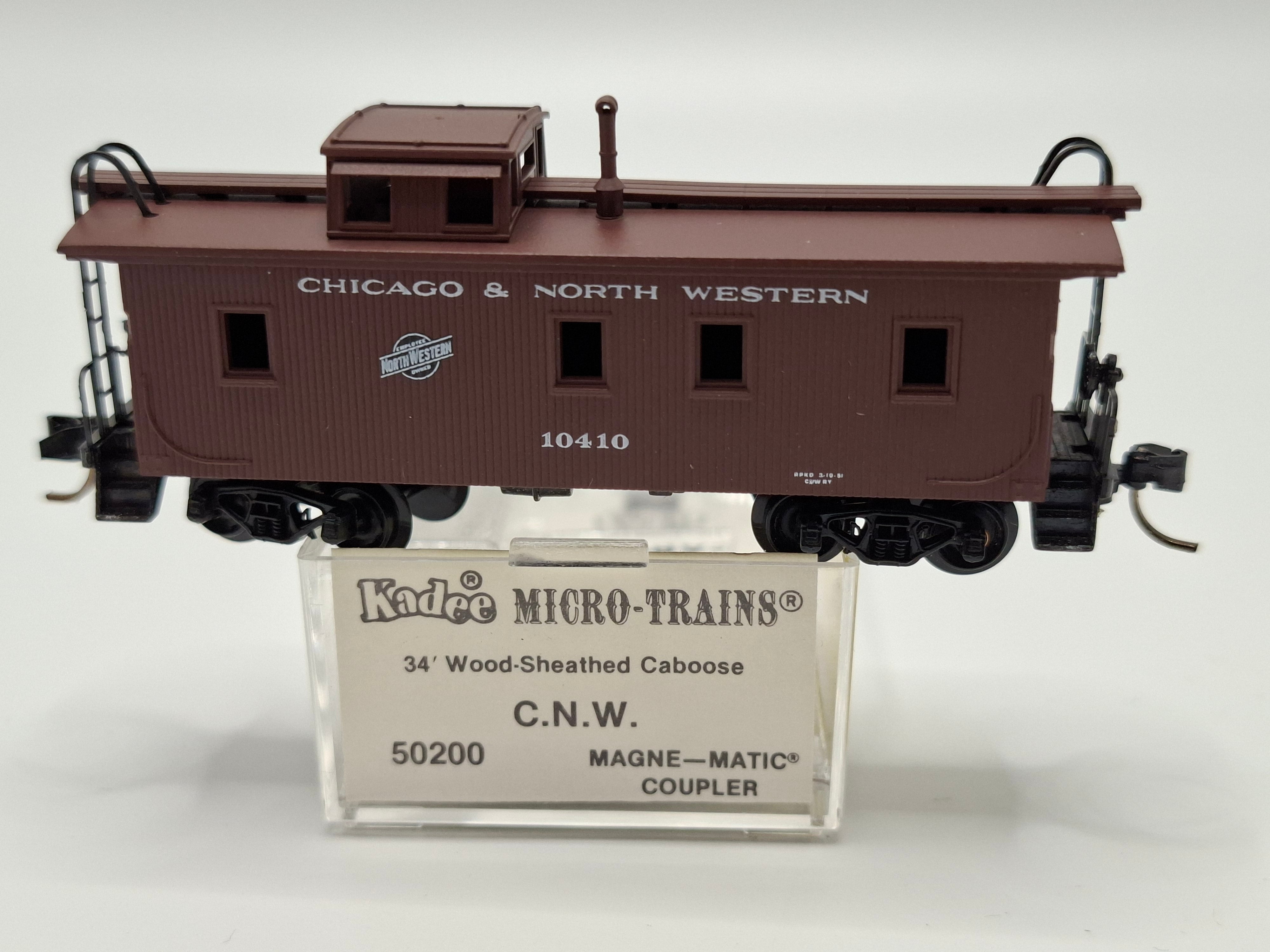 Micro Trains 50200 CNW Güterschlusswagen Holz OVP (E US56) – Walti's ...
