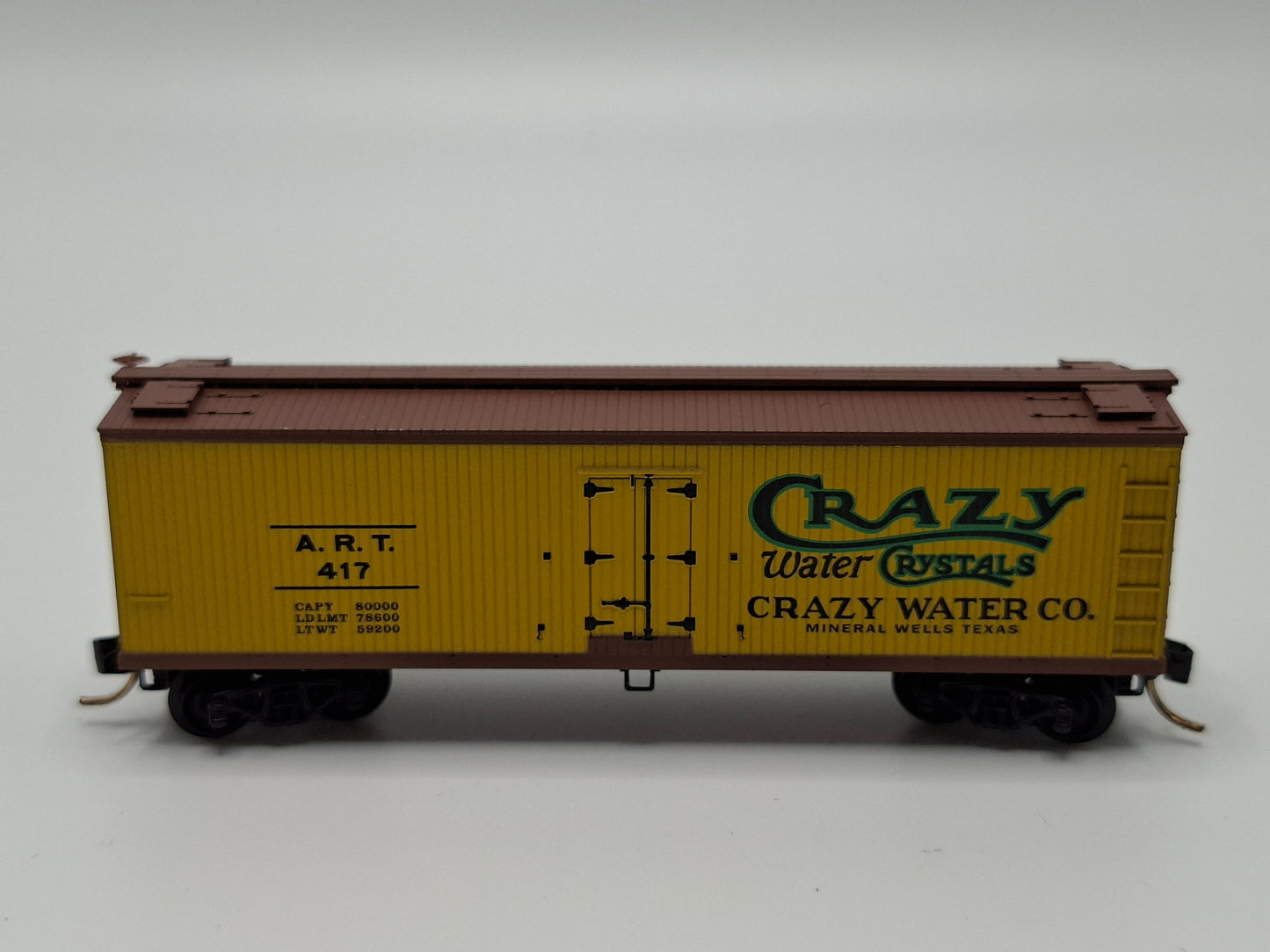 Micro Trains 49230 ART Kühlwagen "Crazy Water Crystals" 40 Fuss OVP (E US39)
