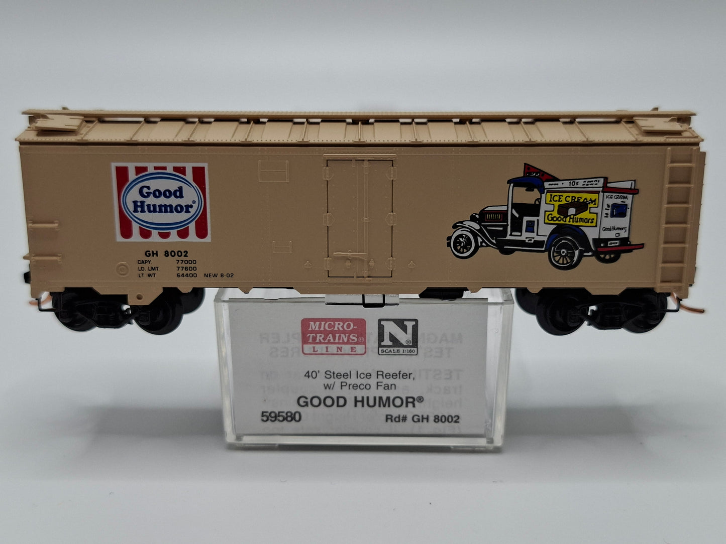Micro Trains 59580 GH Kühlwagen Stahl40 Fuss OVP (E US100)
