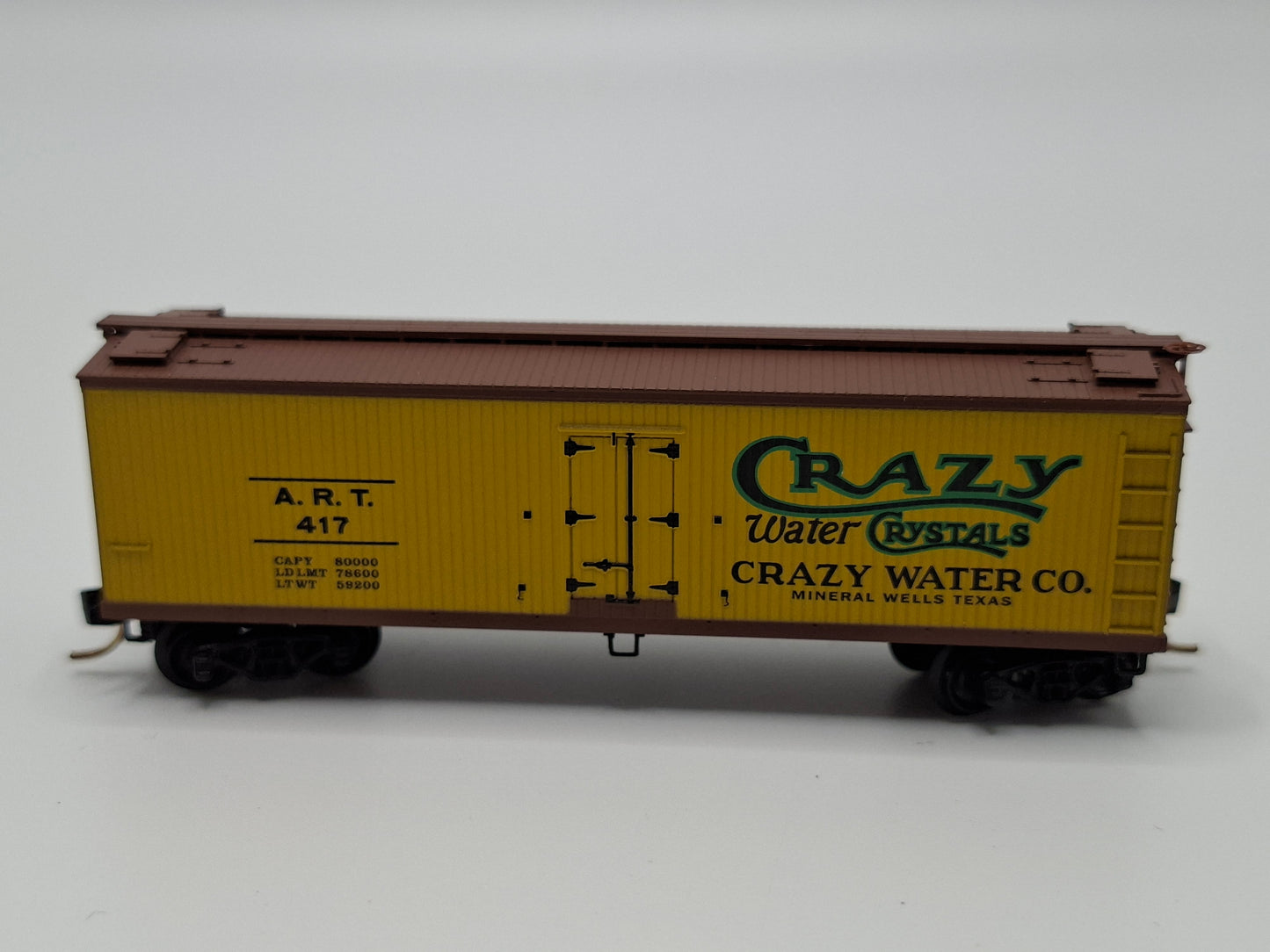 Micro Trains 49230 ART Kühlwagen "Crazy Water Crystals" 40 Fuss OVP (E US39)