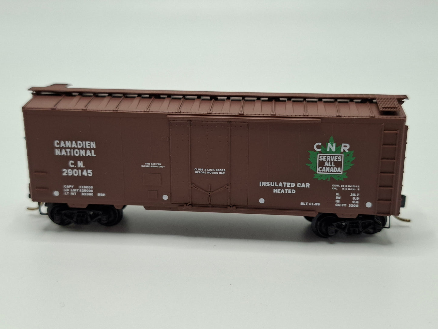 Micro Trains 21120 CN Güterwagen Stahl 40 Fuss OVP (E US41)