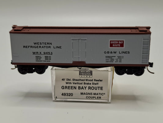 Micro Trains 49320 WRX Kühlwagen Holz 40 Fuss OVP (E US92)