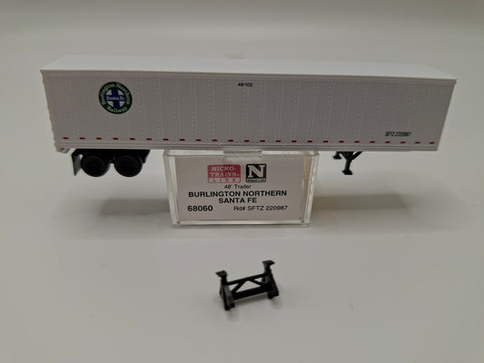 Micro Trains 68060 BFTZ Trailer 48 Fuss OVP (E US30)