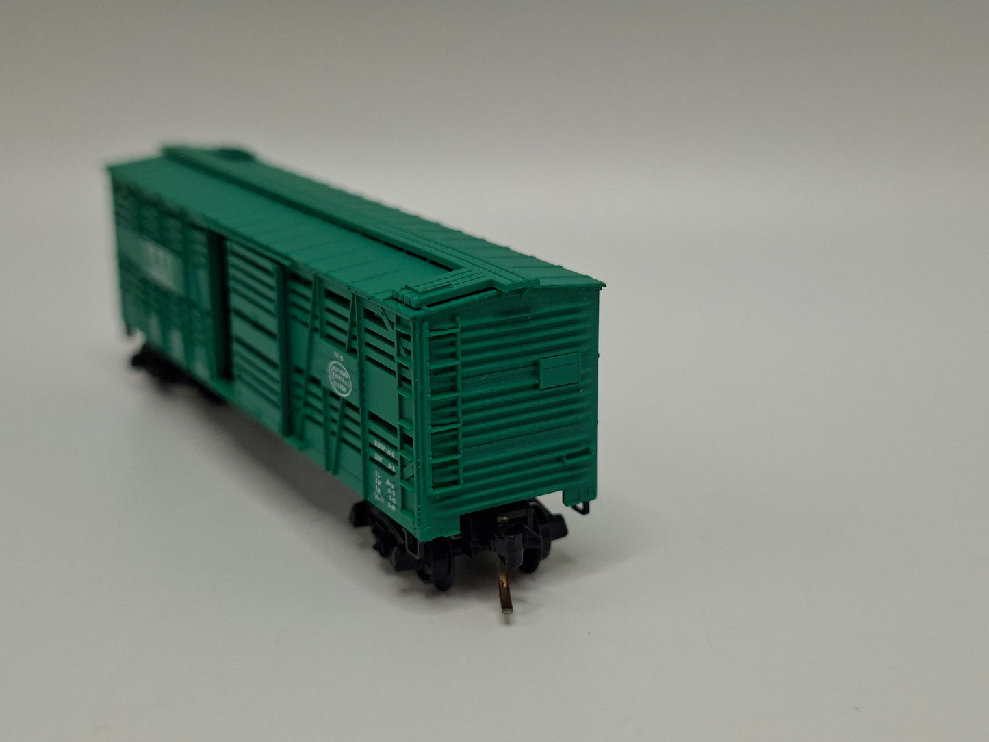 Micro Trains 35040 NYC Viehwagen grün 40 Fuss OVP (E US198)