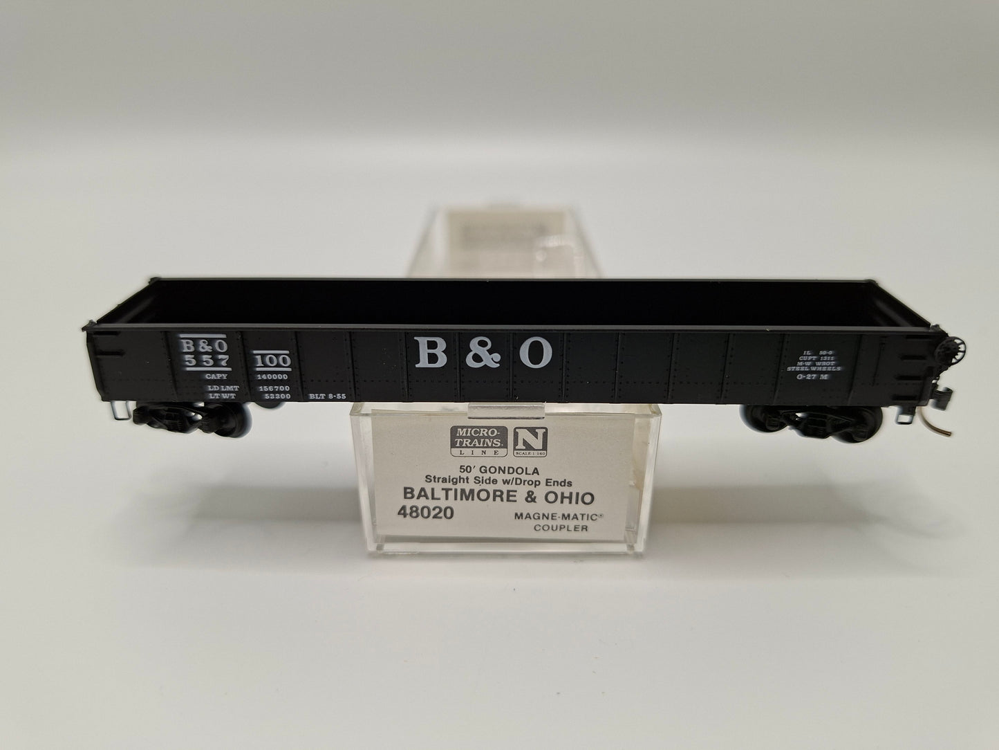 Micro Trains 48020 B&O Hochbordwagen 50 Fuss OVP (E US13)