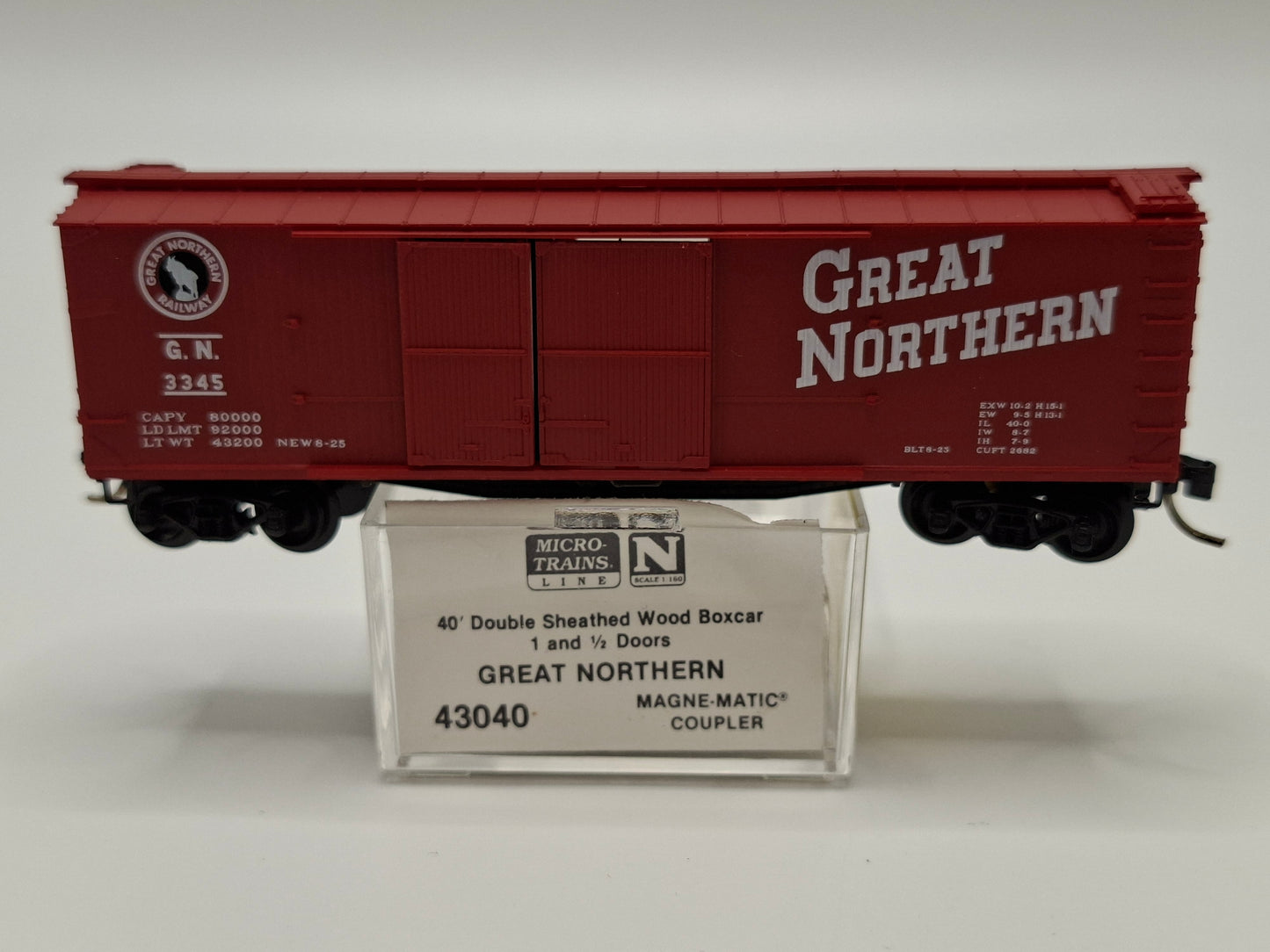 Micro Trains 43040 GN Güterwagen Holz 40 Fuss OVP (E US112)