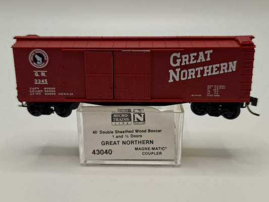 Micro Trains 43040 GN Güterwagen Holz 40 Fuss OVP (E US112)