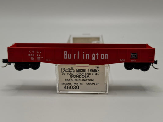 Micro Trains 46030 CB&Q Hochbordwagen 50 Fuss OVP (E US62)