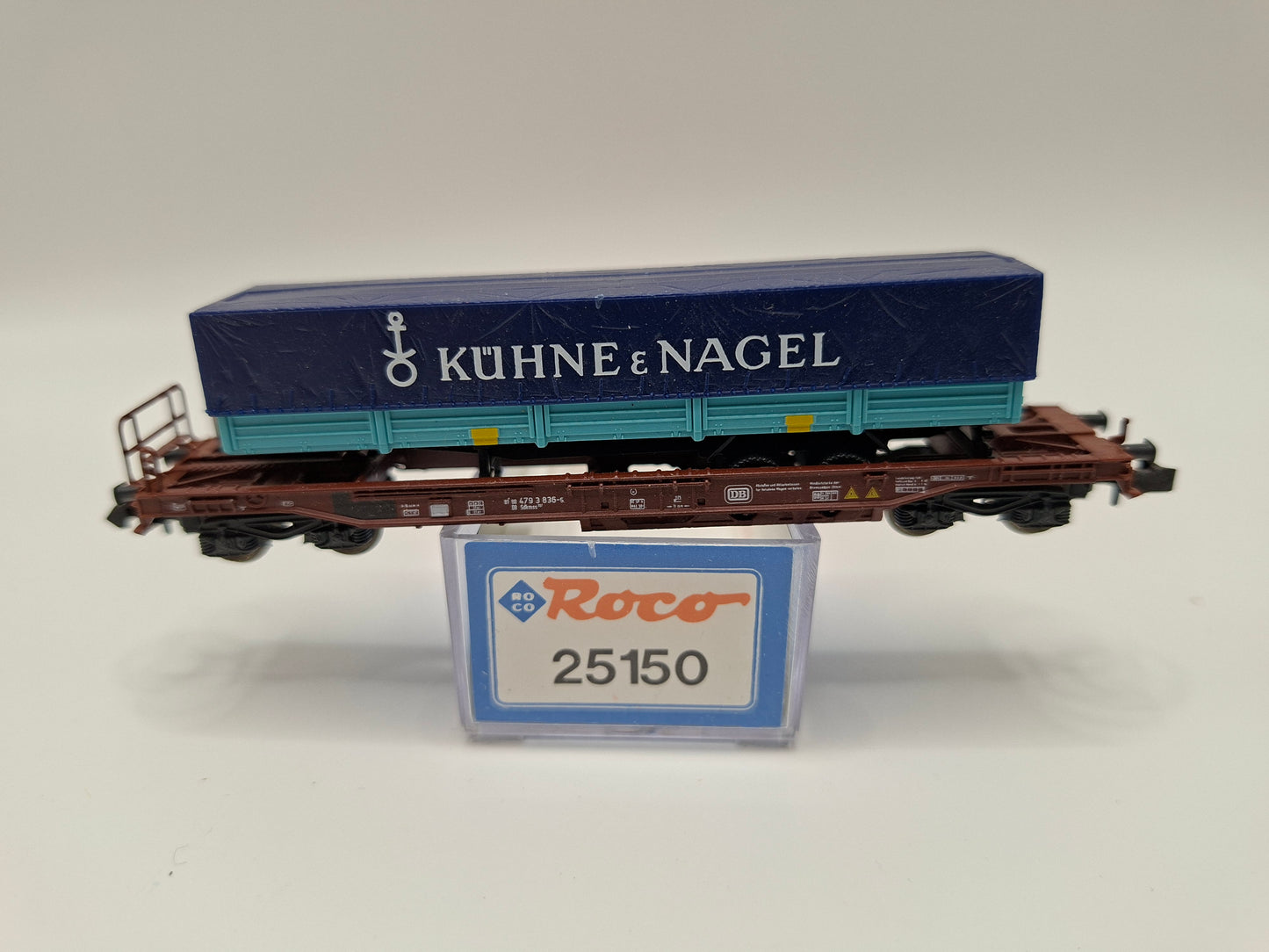 Roco 25150 DB Taschenwagen "KÜHNE 6 NAGEL" OVP (RSG4)
