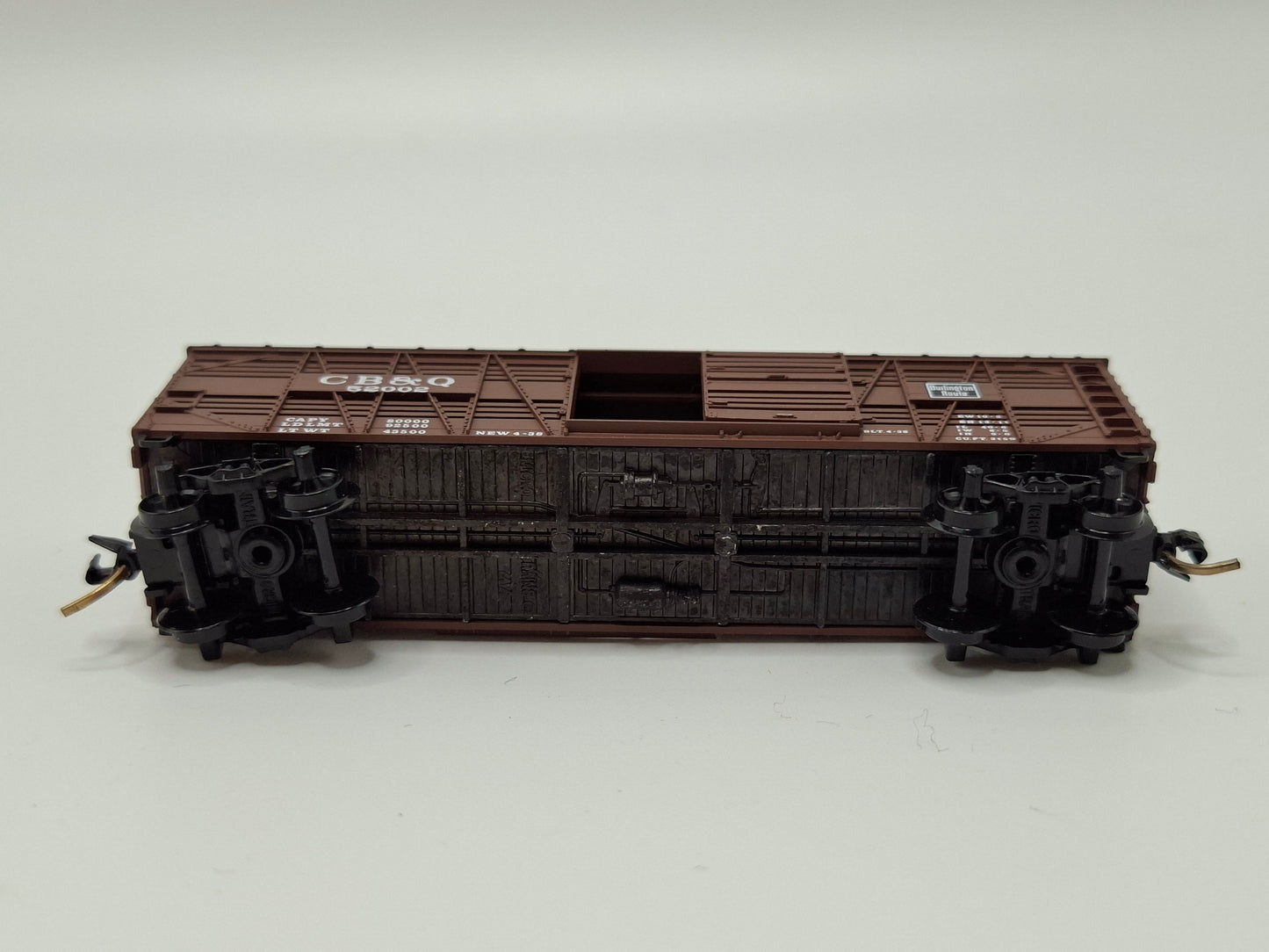 Micro Trains 35130 CB&Q Viehwagen Holz 40 Fuss OVP (E US32)