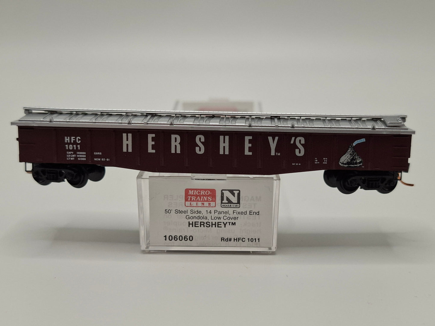 Micro Trains 106060 HFC gedeckter Hochbordwagen 50 Fuss OVP (E US133)