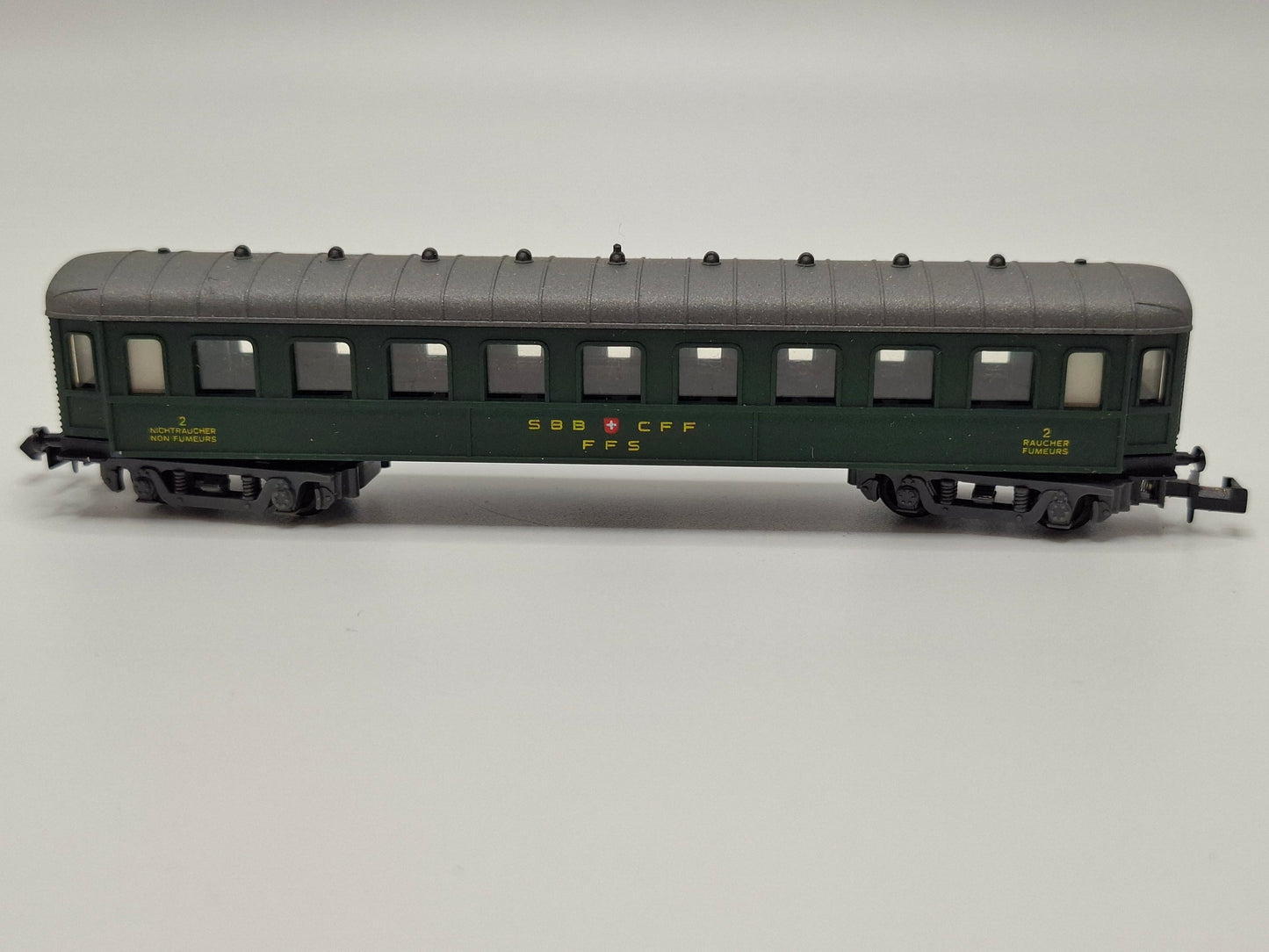 Ruco / Ibertren 25003 SBB  Voiture à compartiment (construction en acier) 2e classe Emballage d'origine (MGN19)